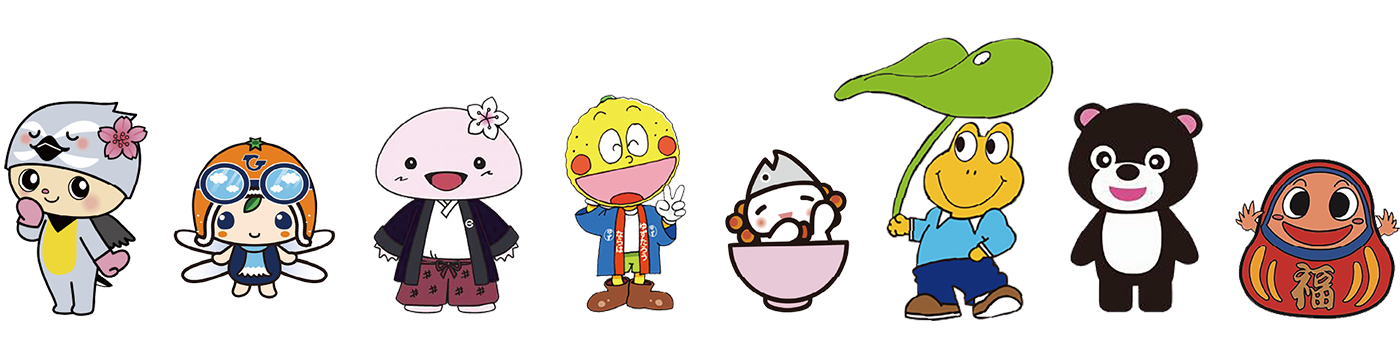 双葉地方　キャラクター